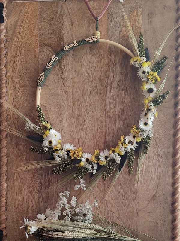 Couronne de fleurs VENDU