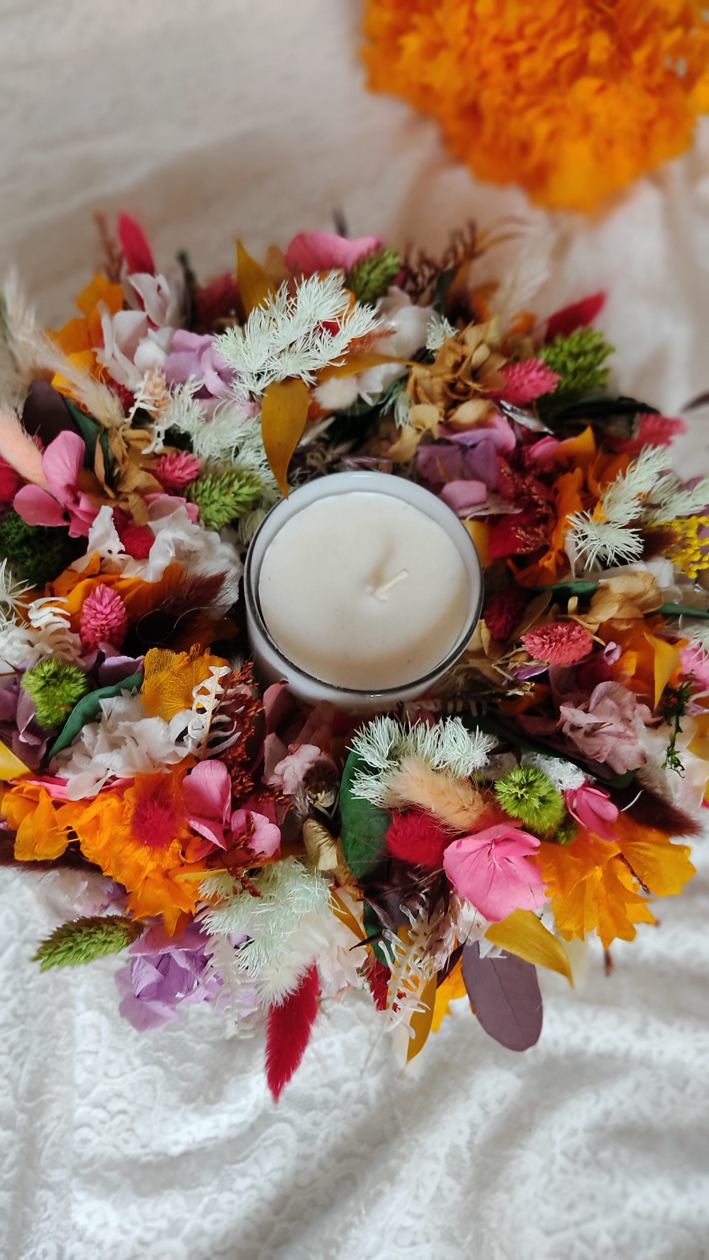 couronne centre de table automne – Image 3