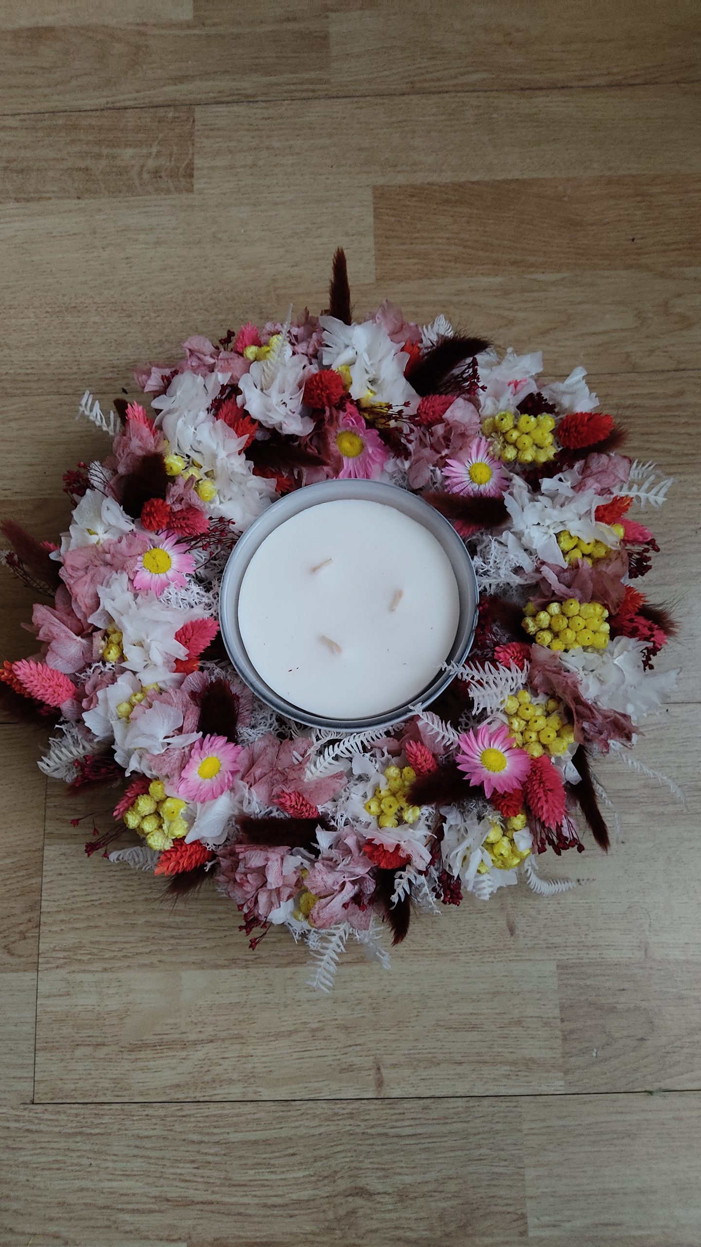 couronne centre de table neige – Image 3