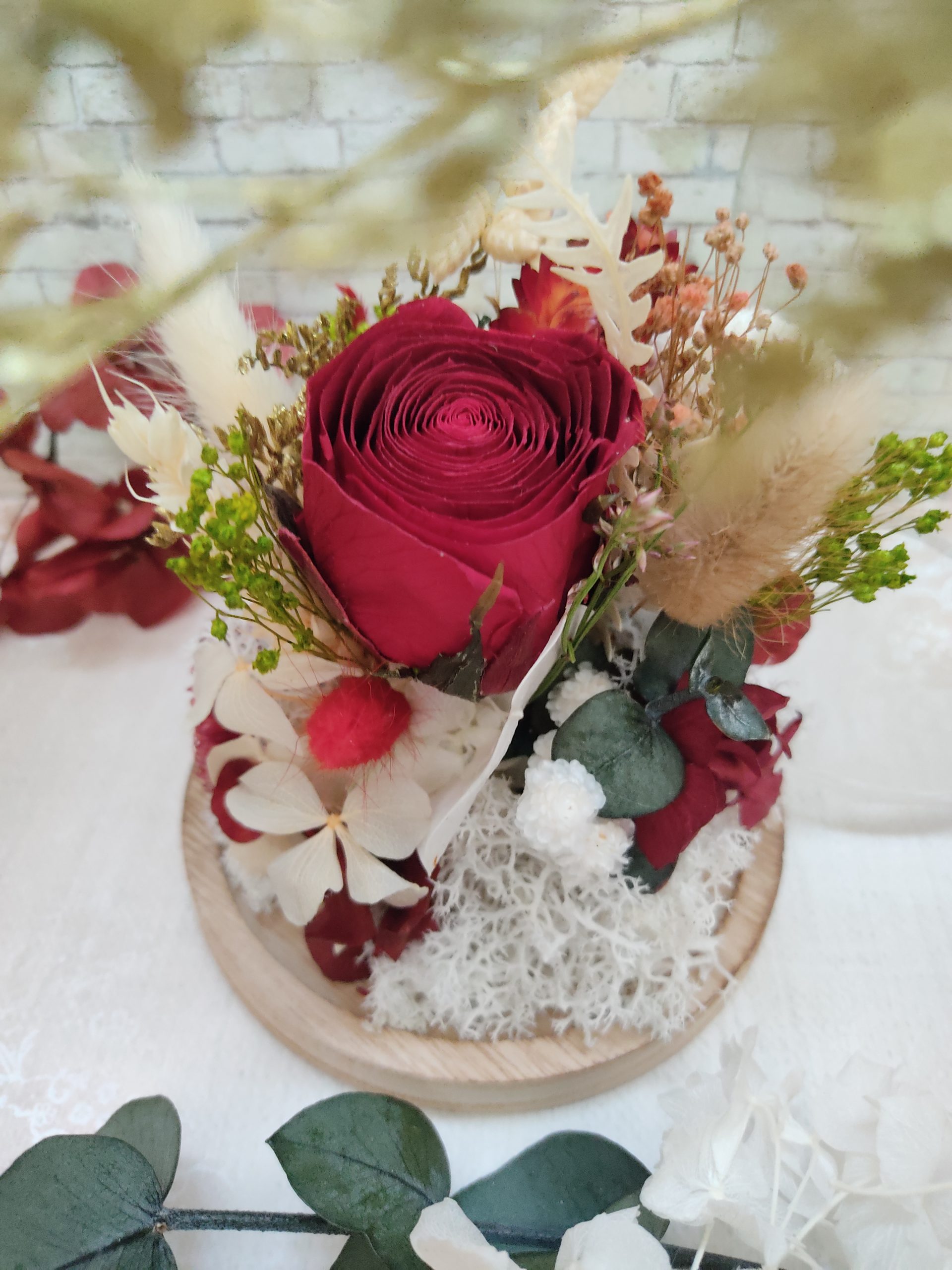 cloche rose rouge – Image 2