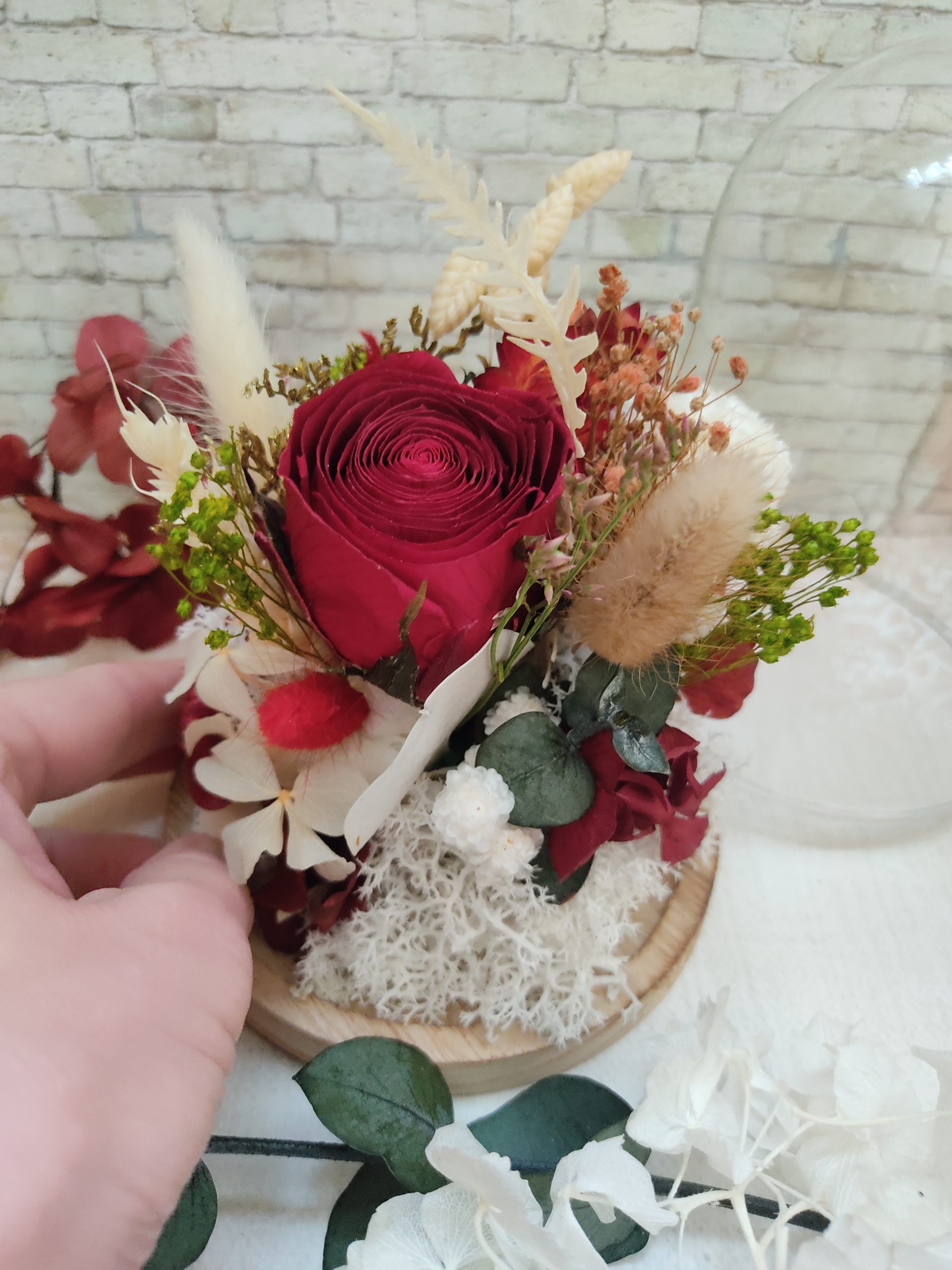 cloche rose rouge – Image 3
